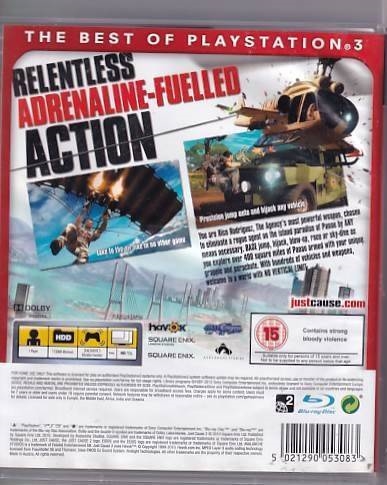 Just Cause 2 - Essentials - PS3 (B Grade) (Genbrug)